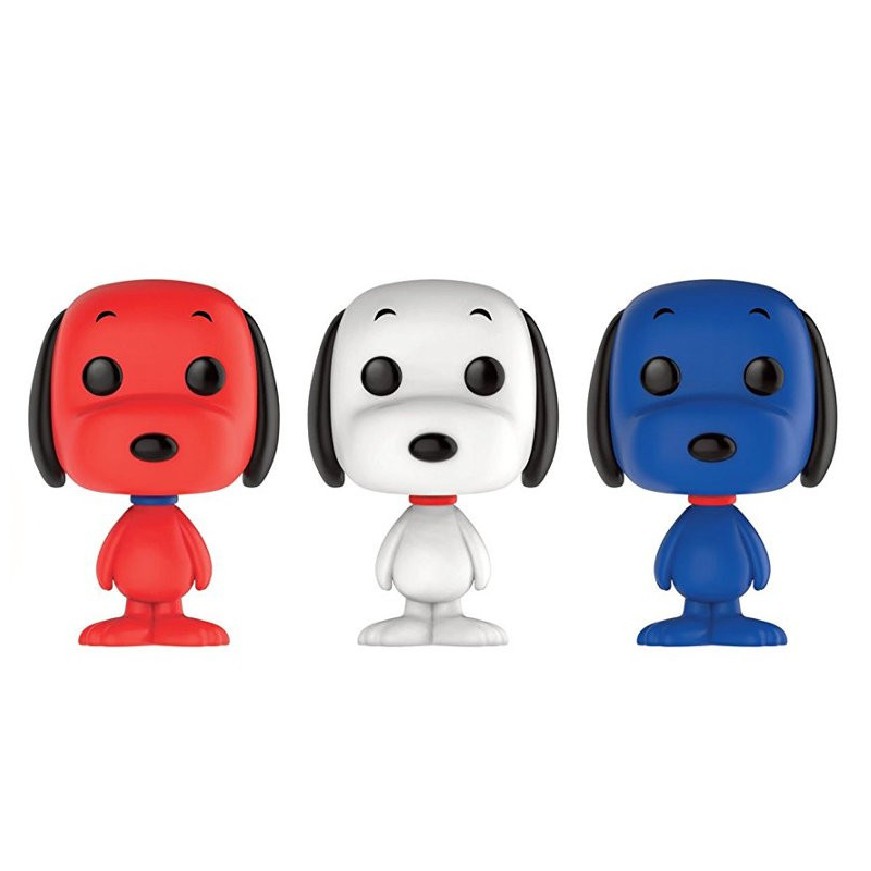 Funko Pop! Animation Peanuts Snoopy 3 Pack Exclusivo Original Moça do